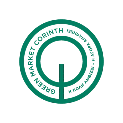 greenmarket transparent logo with green color